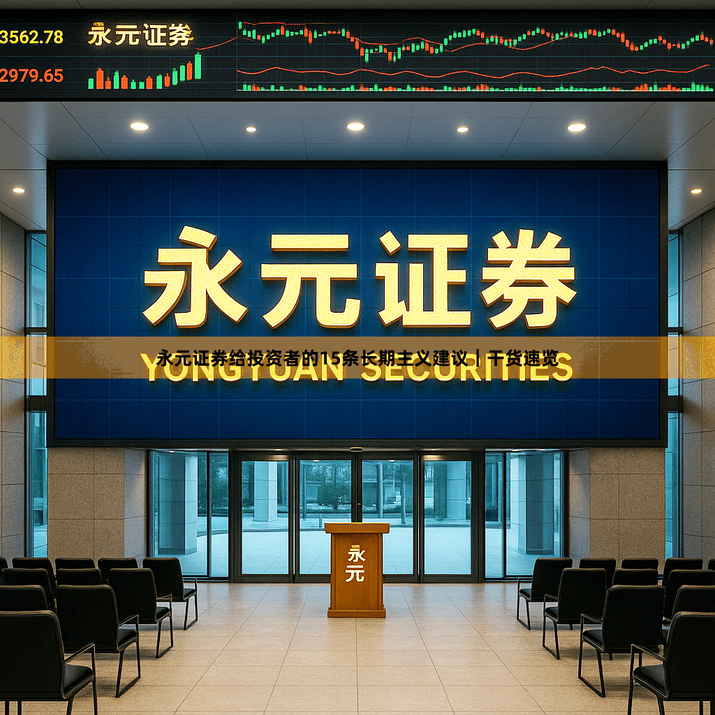 永元证券给投资者的15条长期主义建议｜干货速览